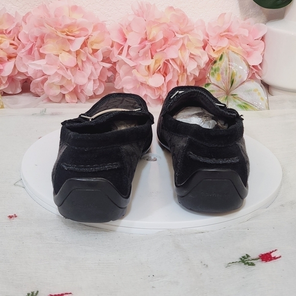 Calvin Klein Merek Driving Loafers Black CK Logo Size: 8 main image 10